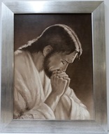 SVÄTÝ OBRÁZOK 40X50 JEŽIŠA MODLIACEHO SÉPIU SVÄTÝ OBRÁZOK 40X50 JEŽIŠA MODLIACEHO SÉPIU