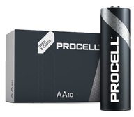 Alkalická batéria AA LR6 Duracell Procell 10 ks.