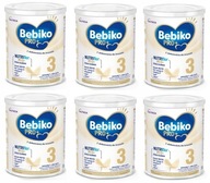 BEBIKO PRO+ 3 UPRAVENÉ MLIEKO PO 1 roku 6x700g BEBIKO PRO+ 3 UPRAVENÉ MLIEKO PO 1 roku 6x700g