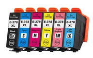 6X ATRAMENT 378 T378 XL PRE EPSON Expression XP-8500 XP-8600 XP-8700 XP-15000 6X ATRAMENT 378 T378 XL PRE EPSON Expression XP-8500 XP-8600 XP-8700 XP-15000