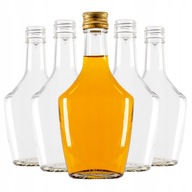 Sada 10 sklenených fliaš Koneser 250 ml na víno, tinktúry, šťavy s uzáverom Sada 10 sklenených fliaš Koneser 250 ml na víno, tinktúry, šťavy s uzáverom