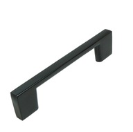 Široká nábytková úchytka, hliník, čierna 160 mm Široká nábytková úchytka, hliník, čierna 160 mm