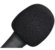 Čierny kryt mikrofónu, hubka mikrofónu MF-01