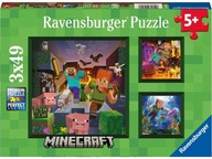 Puzzle RAVENSBURGER Minecraft 5621 (147 dielikov) Puzzle RAVENSBURGER Minecraft 5621 (147 dielikov)
