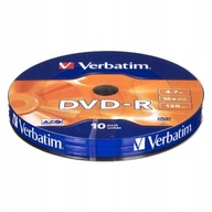 Verbatim 43729 DVD-R 4,7GB 120min 16x 10ks