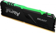 Operačná pamäť Kingston FURY RGB 1x16GB 3200MHz DDR4 CL16 Operačná pamäť Kingston FURY RGB 1x16GB 3200MHz DDR4 CL16