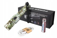 Vyhľadávací svetlomet ZOOM Camouflage USB SMD XM-L T6