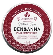 BEN ANNA PRÍRODNÝ DEODORANT V GRAPEFRUITOVOM KRÉME