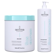 ŠAMPÓN + VLASOVÁ MASKA HYDRATAČNÁ REGENERAČNÁ SOS EXPRESS 2x1000ml ŠAMPÓN + VLASOVÁ MASKA HYDRATAČNÁ REGENERAČNÁ SOS EXPRESS 2x1000ml