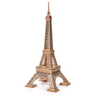 Drevené 3D puzzle Model Paris Eiffelova veža 122 dielikov Malý príbeh