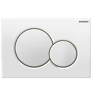 Geberit Sigma01 Biele WC splachovacie tlačidlo Geberit Sigma01 Biele WC splachovacie tlačidlo