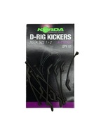 Kickers D Rig Hook Veľkosť 1>2 Korda Kickers D Rig Hook Veľkosť 1>2 Korda