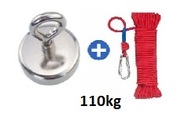 Magnetický držiak HAK, neodým 110 kg + lano + karabina