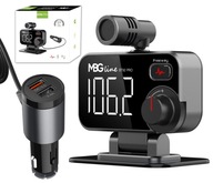 Bluetooth 5.0 FM vysielač, QC 3.0 USB nabíjačka Bluetooth 5.0 FM vysielač, QC 3.0 USB nabíjačka