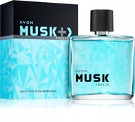 AVON Musk+ Freeze toaletná voda 75 ml