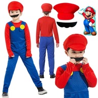 MARIO OUTFIT SUPER MARIO ŠATY 104/110 NA MAJSTROVSKÚ PÁRTY + BALÓN MARIO OUTFIT SUPER MARIO ŠATY 104/110 NA MAJSTROVSKÚ PÁRTY + BALÓN