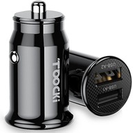 TOOCKI malá RÝCHLA NABÍJAČKA DO AUTOMOBILKU 2x USB 3.1A pre autotelefón TOOCKI malá RÝCHLA NABÍJAČKA DO AUTOMOBILKU 2x USB 3.1A pre autotelefón