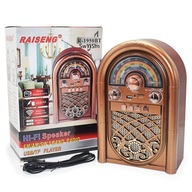 RETRO kuchynské rádio 1200mAh FM USB microSD Bluetooth Powerbanka RETRO kuchynské rádio 1200mAh FM USB microSD Bluetooth Powerbanka