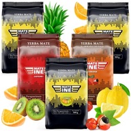 Yerba Mate Mateine Pomaranč Limetka GUARANA 5x500g Yerba Mate Mateine Pomaranč Limetka GUARANA 5x500g