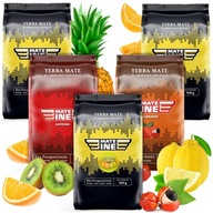 Yerba Mate Mateine ​​​​Pomaranč Limetka GUARANA 5x500g