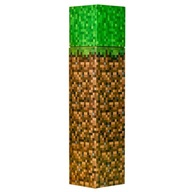 Grunt Dirt Minecraft plastová fľaša