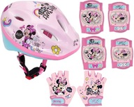 CYKLISTICKÁ PRILBA, CHRÁNIČE, RUKAVICE MINNIE MOUSE CYKLISTICKÁ PRILBA, CHRÁNIČE, RUKAVICE MINNIE MOUSE