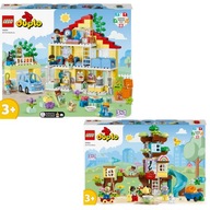 LEGO DUPLO 10994 Rodinný dom 3v1 10993 Dom na strome 3v1 LEGO DUPLO 10994 Rodinný dom 3v1 10993 Dom na strome 3v1