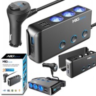 CIGARETOVÝ ZAPAĽOVAČ ZÁSUVKA ROZDELOVAČ 12-24V 4xUSB QC PD CIGARETOVÝ ZAPAĽOVAČ ZÁSUVKA ROZDELOVAČ 12-24V 4xUSB QC PD