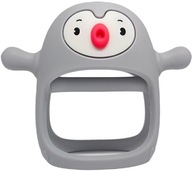 BUDDY PENGUIN silikónové hryzátko Grey SMILY MIA BUDDY PENGUIN silikónové hryzátko Grey SMILY MIA