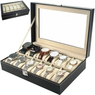 Box Case Organizer Watch Box 12 ks