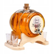 SUD s kohútikom 4l WHISKY KARAFA NA VÍNO DARČEK s POTLAČOU + POHÁRE SUD s kohútikom 4l WHISKY KARAFA NA VÍNO DARČEK s POTLAČOU + POHÁRE