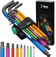 SADA IMBUSOVÝCH KĽÚČOV S GUĽOU 1,5-10MM HEX-PLUS WERA MULTICOLOR