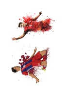 Potlačte hmotu cukru Lewandowski futbalová lopta Potlačte hmotu cukru Lewandowski futbalová lopta