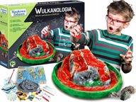 VEDECKÁ ZÁBAVNÁ 3D MODEL SOPKY EXPLODE vulkanológia EXPERIMENT VEDECKÁ ZÁBAVNÁ 3D MODEL SOPKY EXPLODE vulkanológia EXPERIMENT