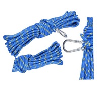 POLYPROPYLÉNOVÉ LANO S KARABÍNOU 15M FI 6MM POLYPROPYLÉNOVÉ LANO S KARABÍNOU 15M FI 6MM