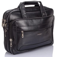 OR&MI Black Bag Aktovka Aktovka Aktovka na laptop Aktovka A4 na dokumenty s popruhom