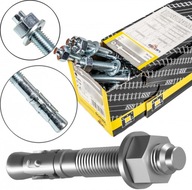 Kotva do betónu M16x120 oceľový expresný expanzný krúžok 15 ks Kotva do betónu M16x120 oceľový expresný expanzný krúžok 15 ks