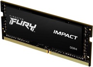 Kingston FURY Impact 16 GB [1 x 16 GB 3200 MHz DDR4 CL20 SODIMM]