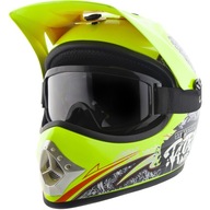DARČEK PRE DETSKÝ KRÍŽ M PRILBA NA ENDURO QUAD ATV BMX + OKULIARE DARČEK PRE DETSKÝ KRÍŽ M PRILBA NA ENDURO QUAD ATV BMX + OKULIARE