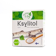 Xylitol brezový cukor (2x250g) 500g Natural Life Xylitol brezový cukor (2x250g) 500g Natural Life