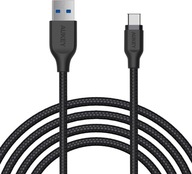 USB USBA USBC kábel 2 m čierny (CBAC2 BLACK) USB USBA USBC kábel 2 m čierny (CBAC2 BLACK)