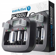 UNIVERZÁLNA NABÍJAČKA everActive R3 R6 R14 R20 9V