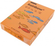 Farebný papier Rainbow A4 250k oranžový (R24)