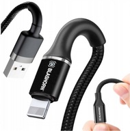 BLASHORN USB TYP A - LIGHTNING kábel 1,8M QC opletený BLASHORN USB TYP A - LIGHTNING kábel 1,8M QC opletený