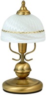 STOLNÁ LAMPA 1X40W HNEDÁ BIELA RABALUX FLOSSI STOLNÁ LAMPA 1X40W HNEDÁ BIELA RABALUX FLOSSI