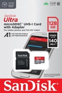 SANDISK 128 GB micro SDXC C10 U1 ULTRA 140 MB A1 SD
