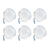 Sada 6x LED INSERT modul 6,5W 6000K MILKY Sada 6x LED INSERT modul 6,5W 6000K MILKY
