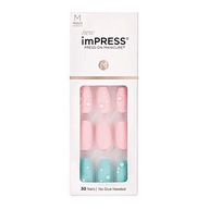 KISS SAMOLEPIACIE NAILS IMPRES NAILS DEW DROP 30 KISS SAMOLEPIACIE NAILS IMPRES NAILS DEW DROP 30