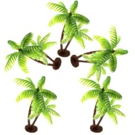 5ks/sada Mini Coconut Palm Plant Crafts