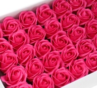 PINK Rose Soap Roses Awgifts_BOX 50 kusov PINK Rose Soap Roses Awgifts_BOX 50 kusov